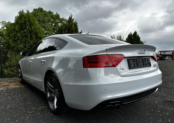 Audi A5 cena 59999 przebieg: 266182, rok produkcji 2016 z Gostyń małe 667